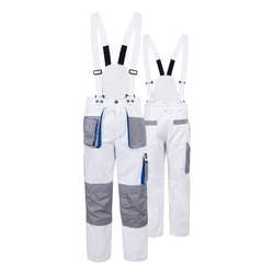 SPODNIE DO PASA PROMAN DUAL COTTON 250 BIAŁE