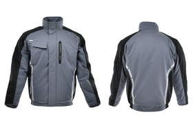 Kurtka bez kaptua STANDARD WINTER SZARY+CZARNY