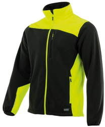 Ciepły Polar COMFORT PLUS SARA WORKWEAR NEOFLEX Seledynowo Czarny