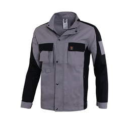 Kurtka rozpinana bez kaptura PROPLUS JASNOSZARO-CZARNA