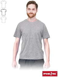 T-shirt męski o standardowym kroju SZARY TSR-REGU