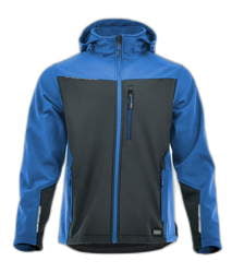 Kurtka Softshell COMFORT PLUS NIEBIESKI+CZARNY