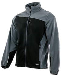 Ciepły Polar COMFORT PLUS SARA WORKWEAR Szaro Czarny